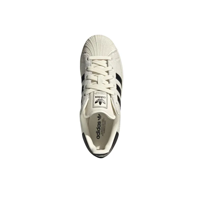 Adidas Superstar Ii Ponyhair Off White Core Black Women's-2