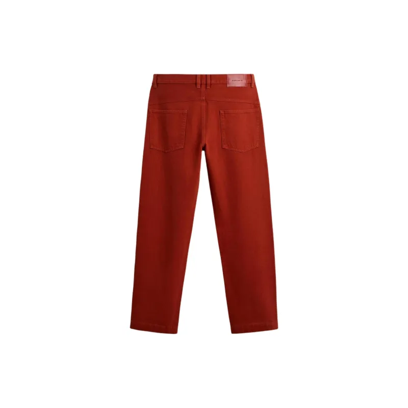 ZARA Jeans Men Red-1