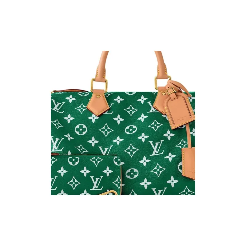 LOUIS VUITTON Speedy P9 Bandouliere 30 Green-4