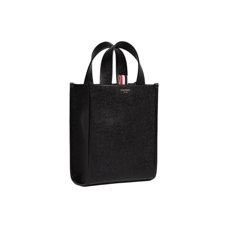 THOM BROWNE· Calfskin Shoulder Bag Crossbody Bag Handbag Small Size Men's Black-1