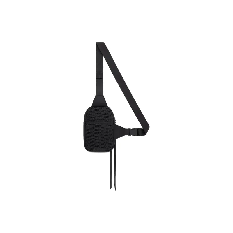 COURREGES Dealer Nylon Crossbody Bag 'Black'-2