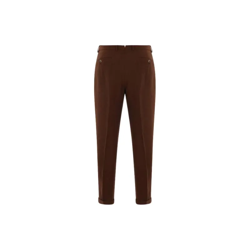 CARUSO Straight leg Trousers-1