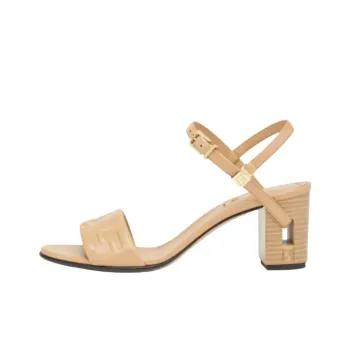 FENDI Delfina Ff Embossed Sandals Women's