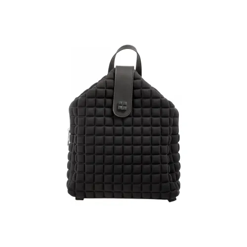 BPRIME 3D Cube Heat Formed Fabric Backpack Women's Black