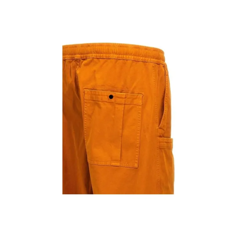 STONE ISLAND Casual Pants Men Orange-2