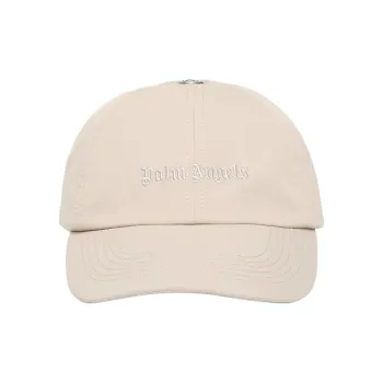 PALM ANGELS Polyester 100% Cotton Baseball Caps Unisex Gray