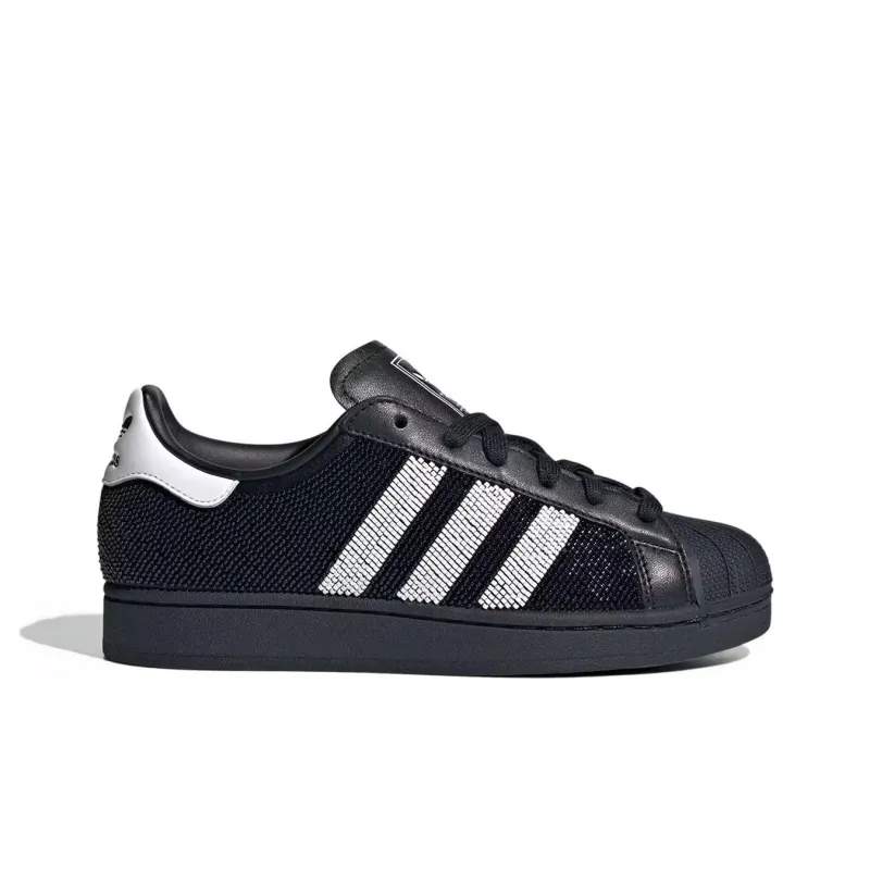 Adidas Superstar Beaded Black White Women's-1