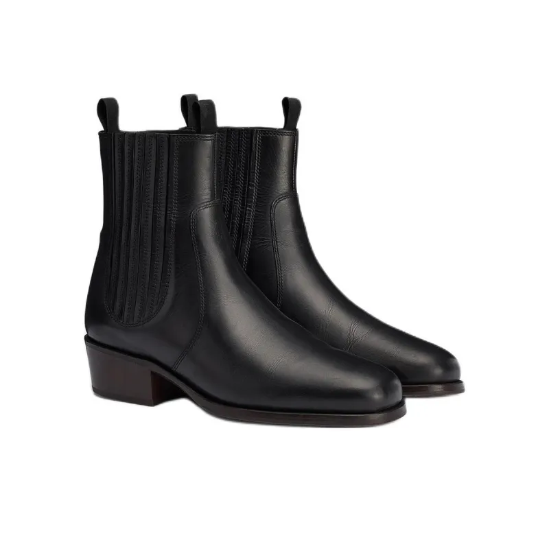 Lemaire Chelsea Boots 4.5cm Women's Black-2