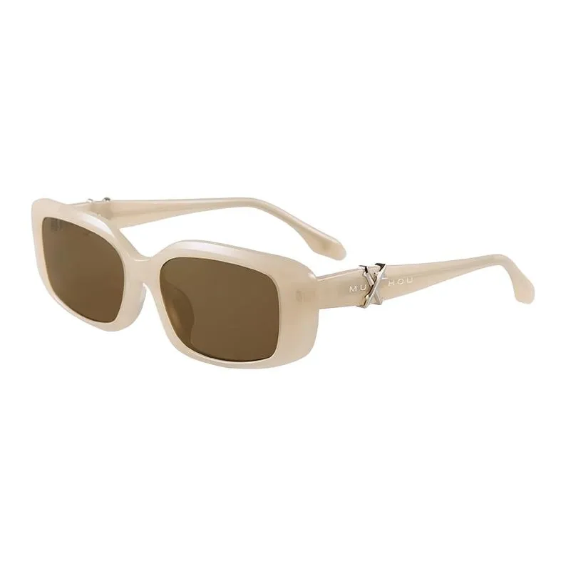 MuHou Plate Frame Square Sunglasses Unisex-2