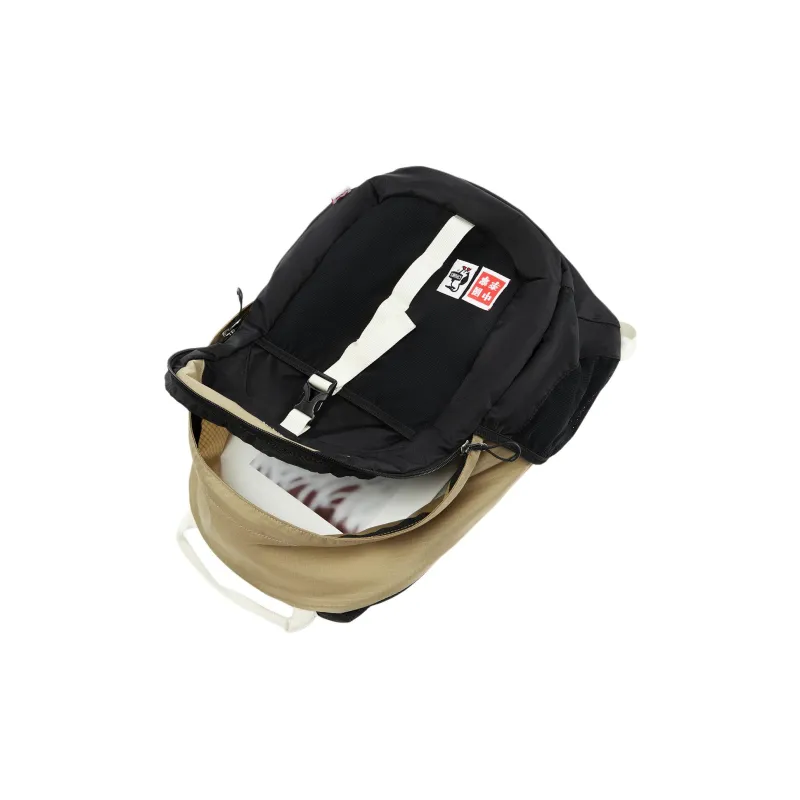 LiNing CHUMS Collaboration Nylon Backpack Unisex Seaweed Umber-4