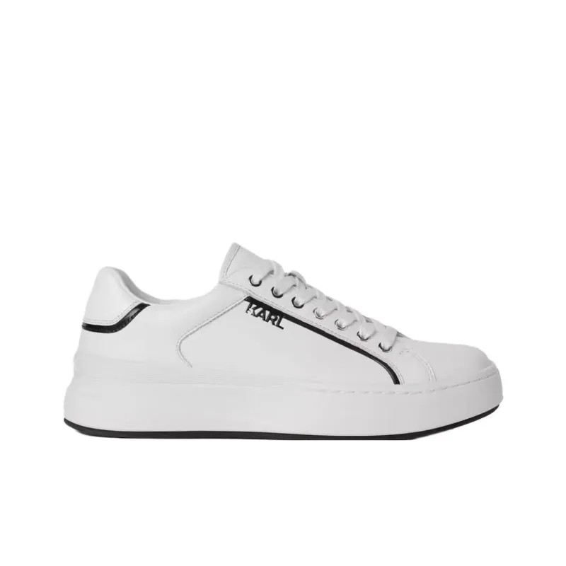 KARL LAGERFELD / Karl Lagerfeld Jeans Kronos Leather Sneakers-1