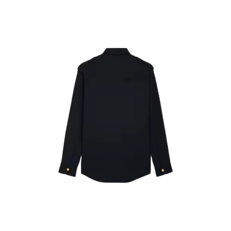 CELINE Military Collared Button Up Shirt-1