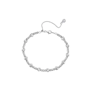ME LUXE S925 Silver Bracelet, Extender Chain Adjustable Fashion, Classic And Versatile Everyday Commute, Bestie Women's