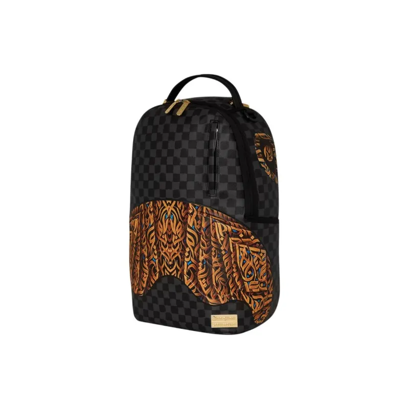 SPRAYGROUND Synthetic Material Backpack Unisex Black-1