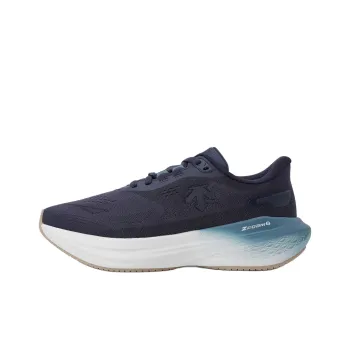 DESCENTE Anti Slip Wear Resistant Low Top Casual Running Shoes Unisex Blue