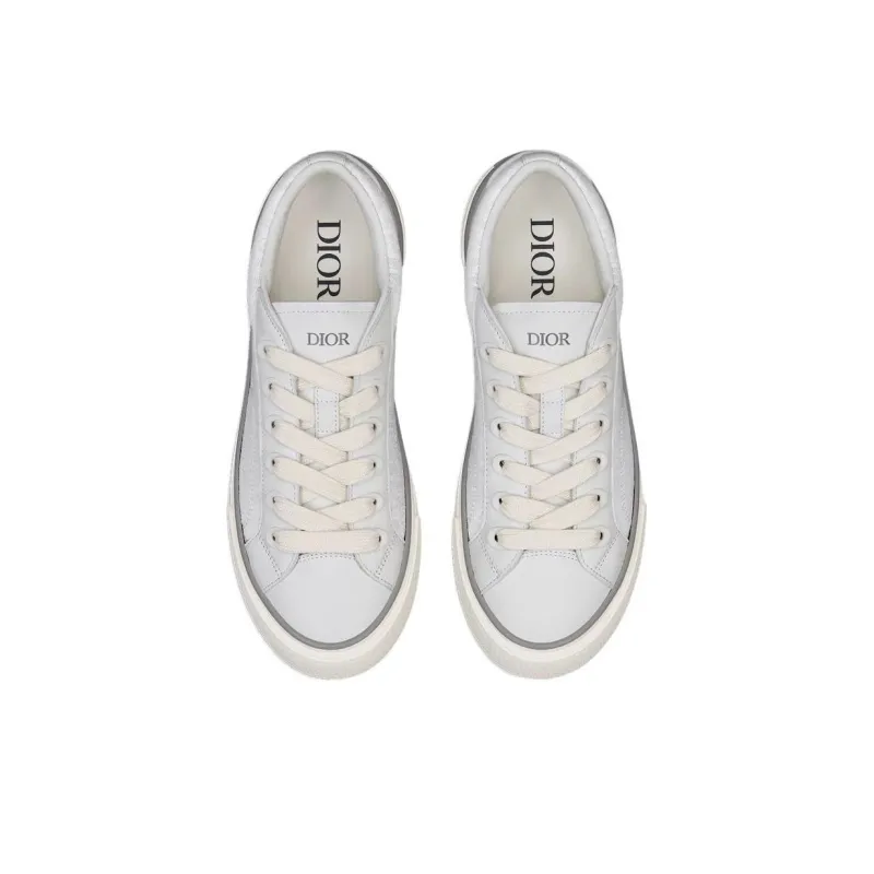 DIOR B33 Sneaker White Smooth Calfskin Oblique Jacquard-3