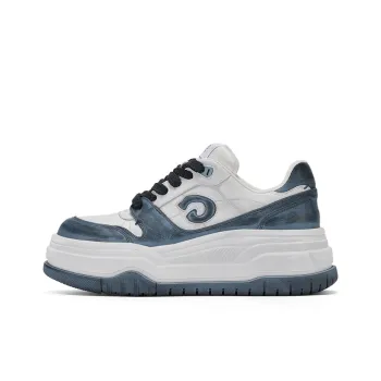 GG-CC Height Increasing Casual Cushioned Abrasion-Resistant Slip-Resistant Low-Top Platform Skateboard Shoes Women's