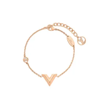 LOUIS VUITTON Metal Bracelets Unisex Rose Gold