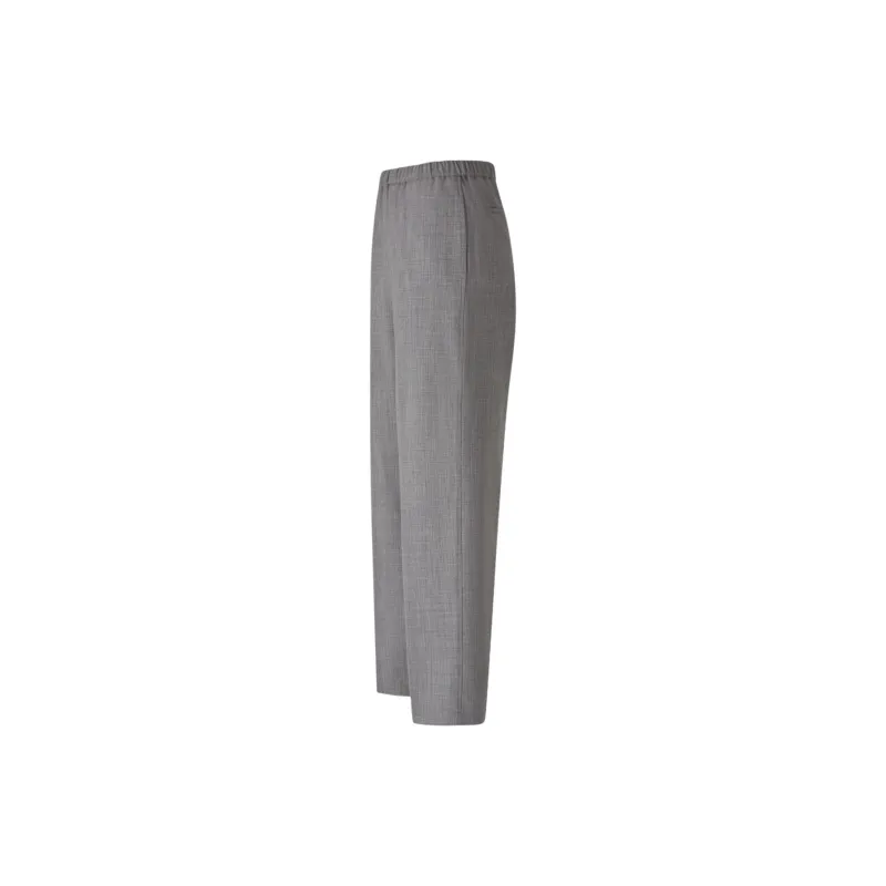 Fabiana Filippi Elasticated Wasitband Straight Leg Trousers-2
