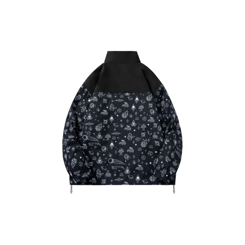 TREK&TRAVEL Jackets Coats Unisex Black-1