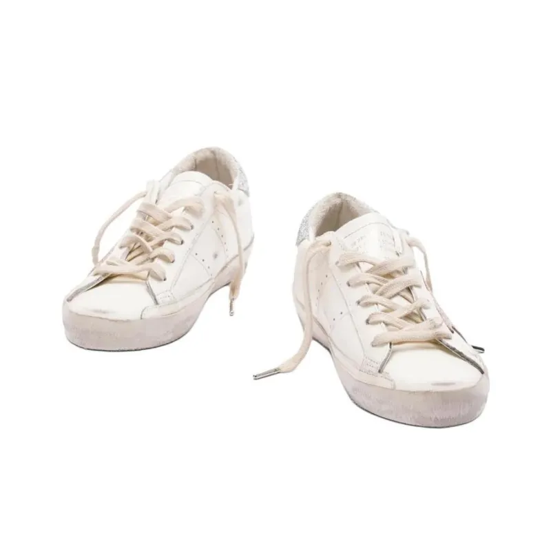 Golden Goose Adizero Evo Low-Top Skateboard Shoes Women's White-2
