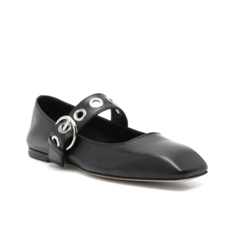 Aeyde Casual Single Shoes Women's Black-2