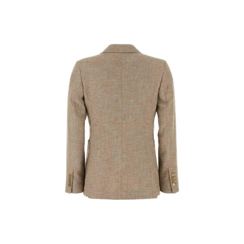 MaxMara Double Breasted Long Sleeved Jacket-1