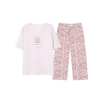 XIAFENYAN Pajama Set Women's Purple Pink