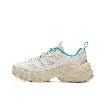 LiNing Red Sugar 2 Anti Slip And Wear Resistant Rebound Low Top Casual Shoes Women's White
