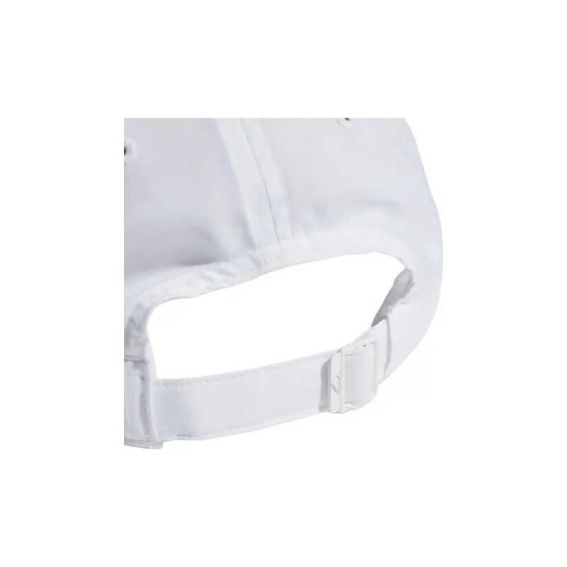 Adidas Recycled Polyester Plain Weave Fabric Baseball Caps Unisex White-2