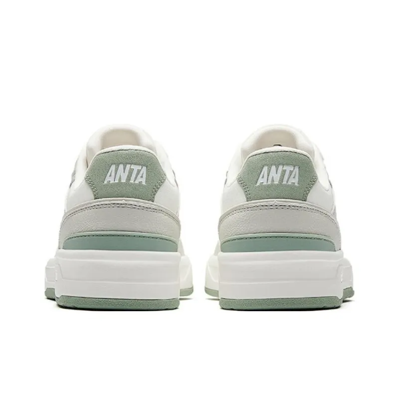 Anta Lieyan1.0 Slip-Resistant Breathable Lightweight Low-Top Skateboard Shoes Men's Gray Cyan-3