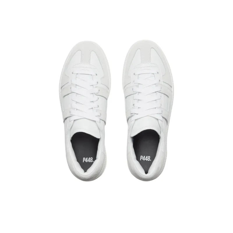 P448 Monza Low-Top Casual Shoes Unisex White-3