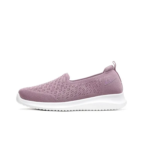 Warrior Wear resistant, Lightweight, Breathable, And Non slip. Low Top Casual Shoes Women's Purple