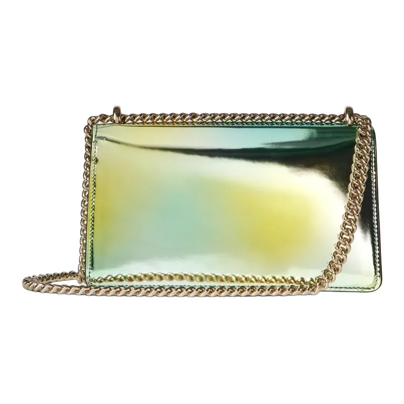 GUCCI Dionysus Leather Shoulder Bag Regular Women's Green-2