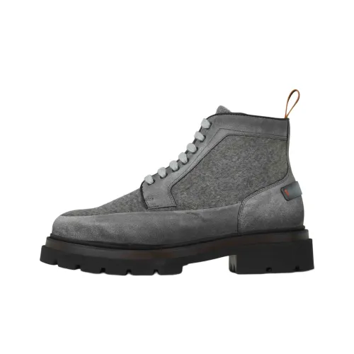 Santoni Ankle Untouchable Boots 5.5cm Men's Gray