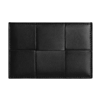 Bottega Veneta Logo Dembossed Card Holder