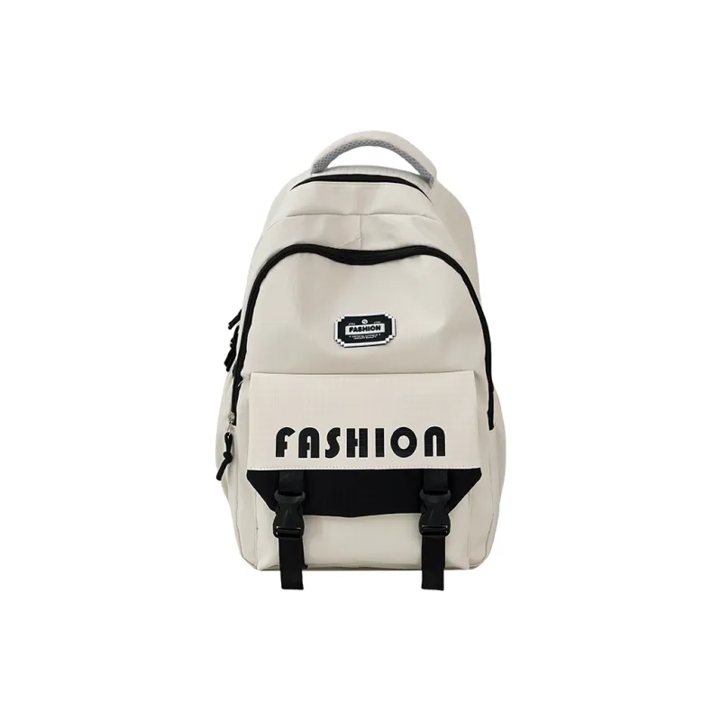 GOBLIN SHARKS 1759 Nylon Backpack Regular Unisex White/Red/Black/Gray/Brown-0