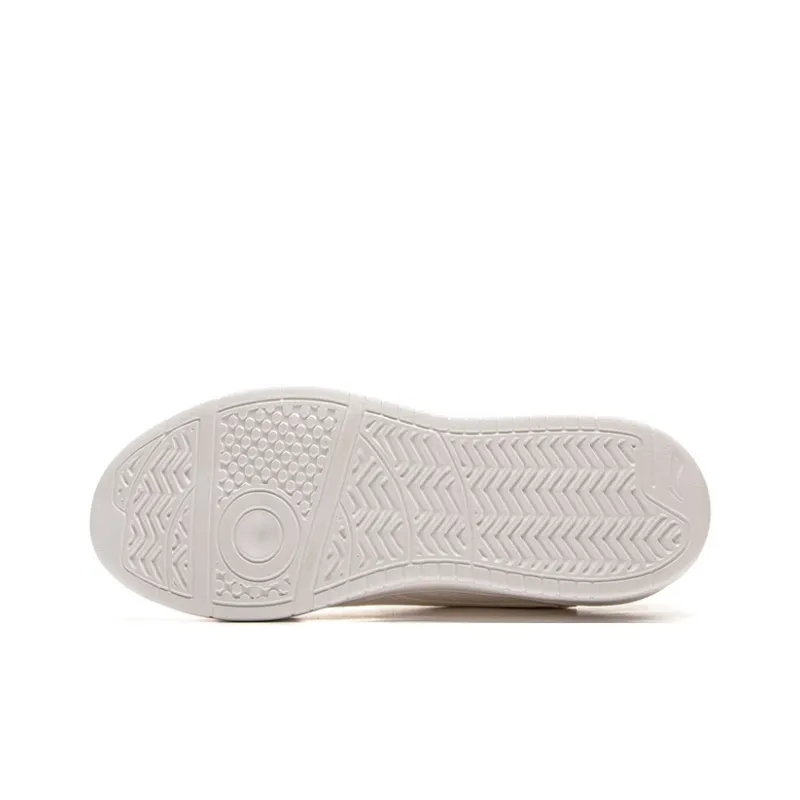 LiNing Anti-Slip And Wear-Resistant Breathable Low-Top Casual Shoes Men's Mist White-4
