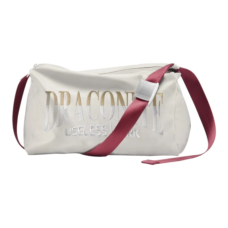 DRACONITE Polyester Shoulder Bag Crossbody Bag Unisex Beige-0