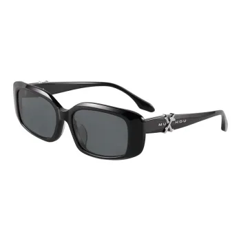 MuHou Plate Frame Square Sunglasses Unisex