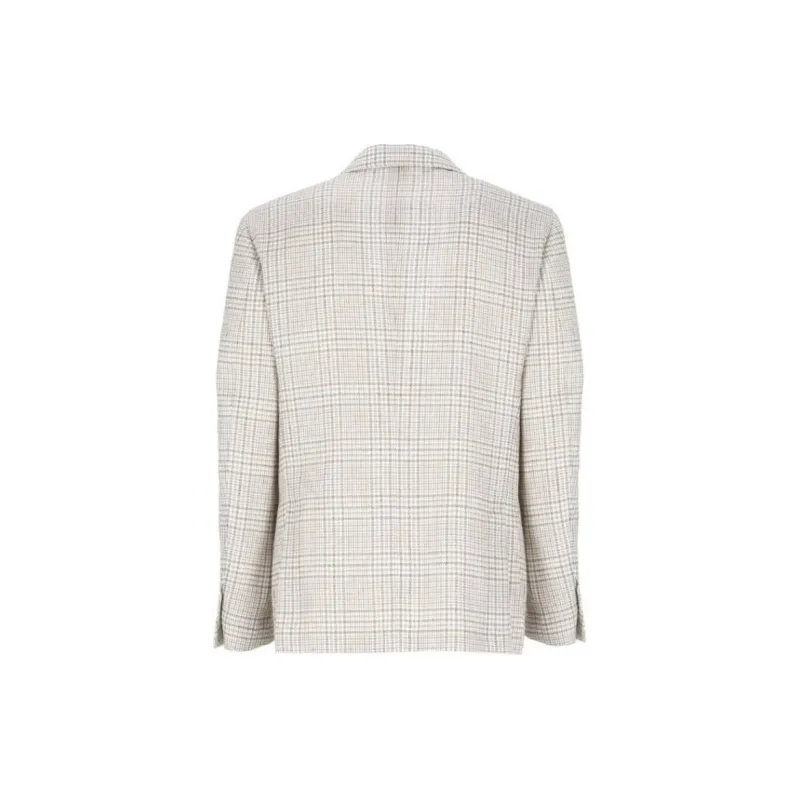 LARDINI Checked Blazer-1
