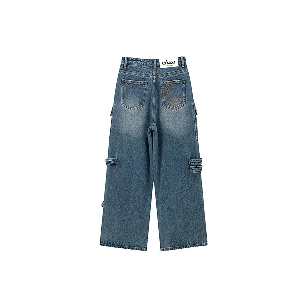 CHUU Jeans Women's Medium Denim Blue-1