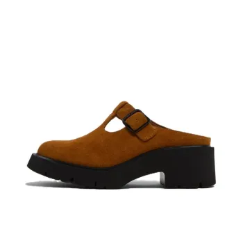 CAMPER Milah Slip-Resistant Wrap-toe Slippers Women's Brown