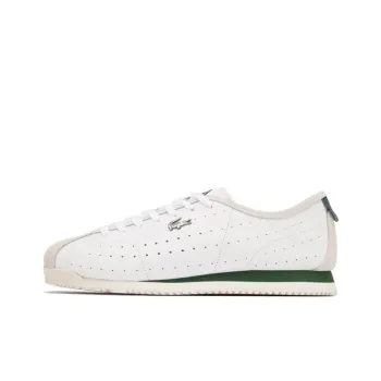 LACOSTE Anti Slip Wear Resistant Low Top Casual Shoes Women's White