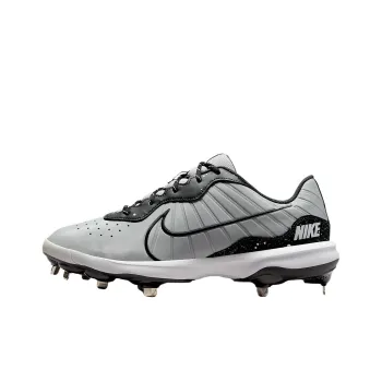 Nike Alpha Huarache Varsity 4 Low Wolf Grey White Dark Smoke Grey