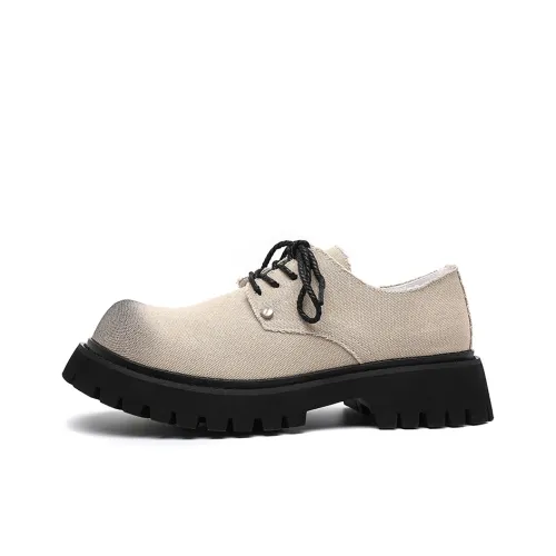 Fire Flying Fish Wear Resistant Slip Resistant Height Increasing Low Top Casual Shoes Men's