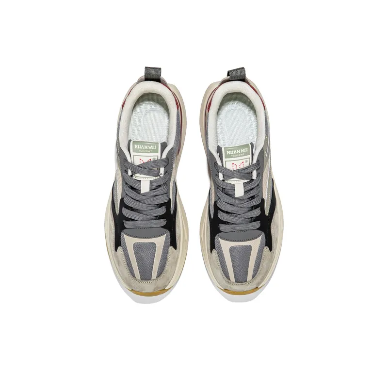 Huanwei Anti-Slip And Wear-Resistant Lightweight Low-Top Casual Shoes Men's-4
