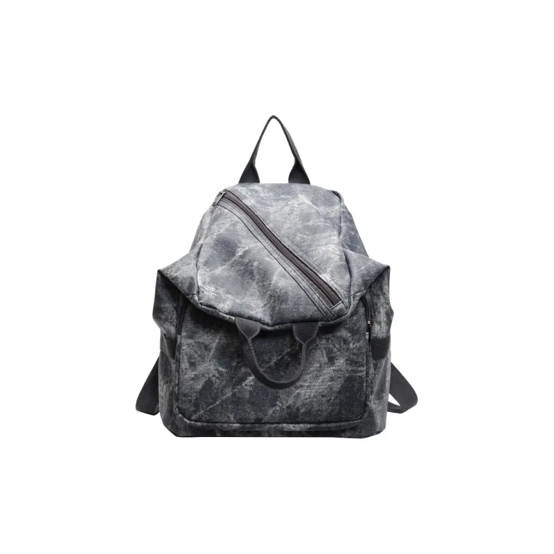 NOMK Denim Handbag, Shoulder Bag, Crossbody Bag, Backpack Regular Unisex Multicolor-0