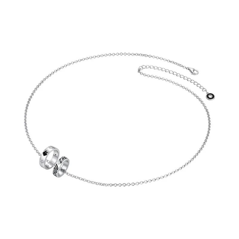 CHOW TAI SENG S925 Silver Necklaces Unisex-7