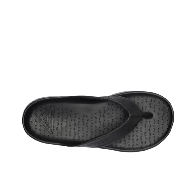 Columbia PFG Boatside Quick Dry Flip Flops Men's Black-1